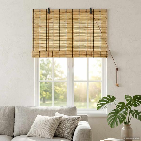 ARDEBO.de - Rollo Natur 60 x 160 cm Schilf