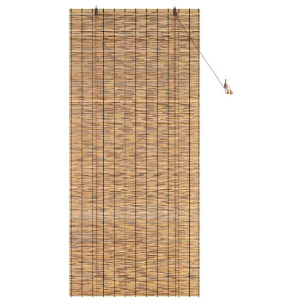 Rollo Braun 100 x 220 cm Schilf