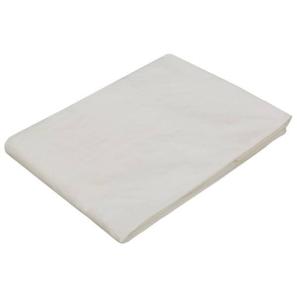 Plane mit Ösen Weiß 3 x 5 m 90 g / m² PE