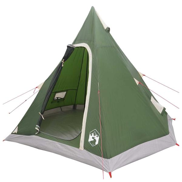 Tipi-Zelt wasserfest 3 Personen Grün