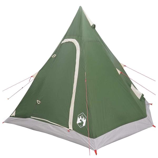 Tipi-Zelt wasserfest 3 Personen Grün