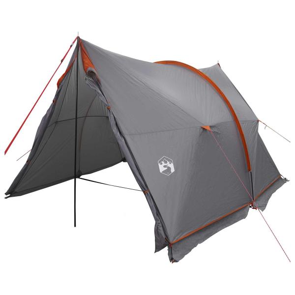 Wasserdichter Pavillon Grau und Orange
