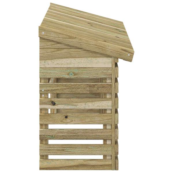 Klimaanlagen-Abdeckung 90x40x60 cm Imprägniertes Kiefernholz