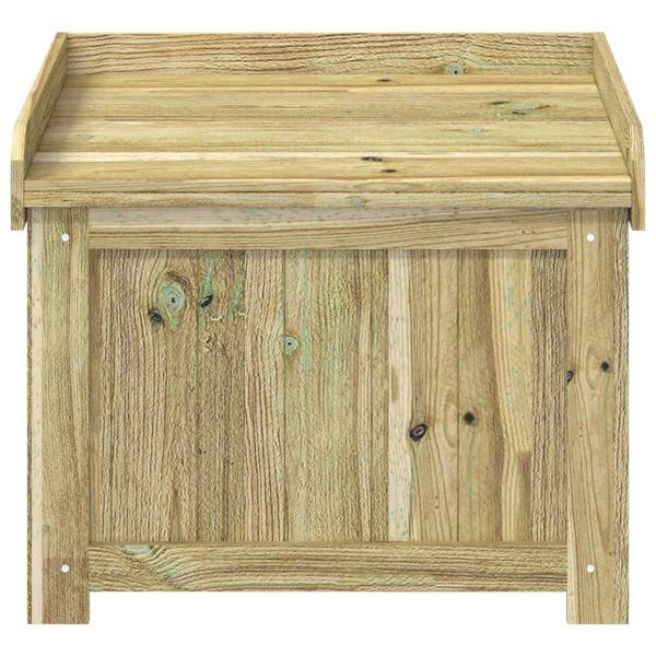 Garten-Kissenbox aus Imprägniertes Kiefernholz 58,5 x 60 x 47 cm
