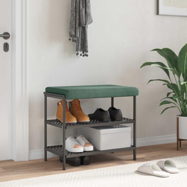 ARDEBO.de - Bankkissen Samt Meergrün Tiefe 35 cm