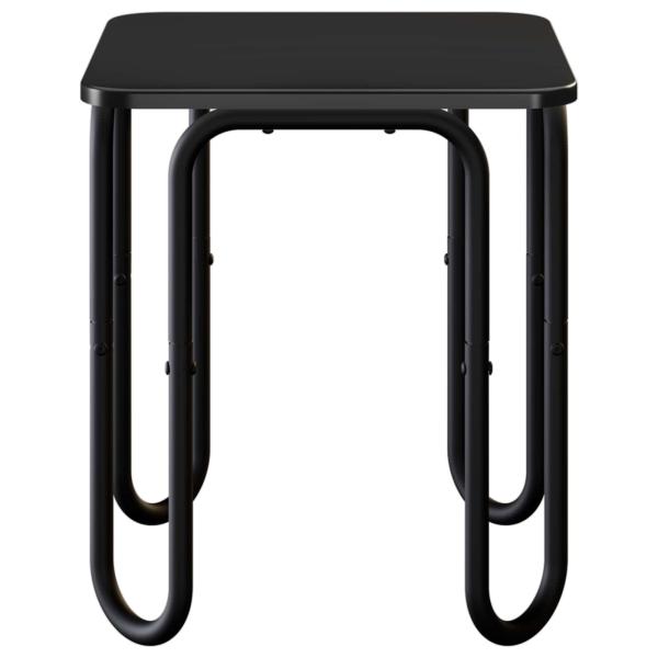 Couchtisch Schwarz 40 x 40 x 45 cm Holzwerkstoff