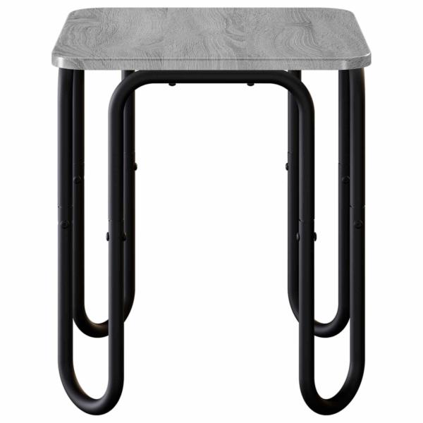 Couchtisch Grau Sonoma 40 x 40 x 45 cm Holzwerkstoff