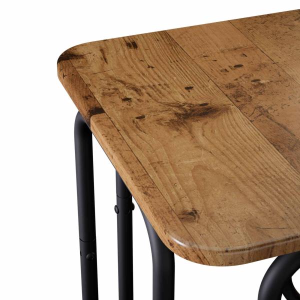 Couchtisch Altholz 40 x 40 x 45 cm Holzwerkstoff