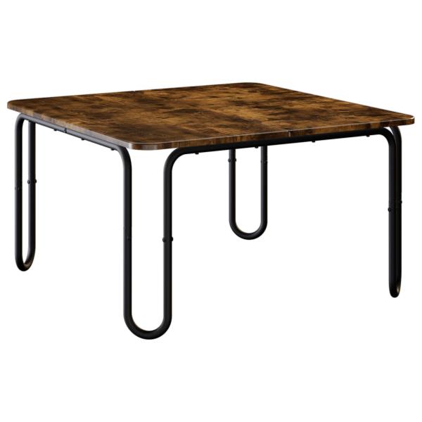 Couchtisch Geräucherte Eiche 59 x 59 x 45 cm Holzwerkstoff