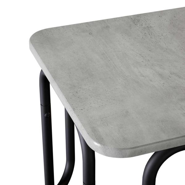 Couchtisch Betongrau 79,5 x 40 x 36 cm Holzwerkstoff