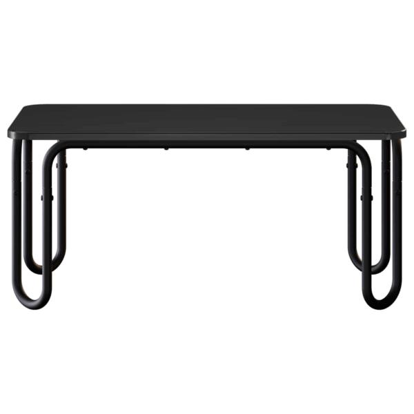 Couchtisch Schwarz 100 x 50 x 45 cm Holzwerkstoff