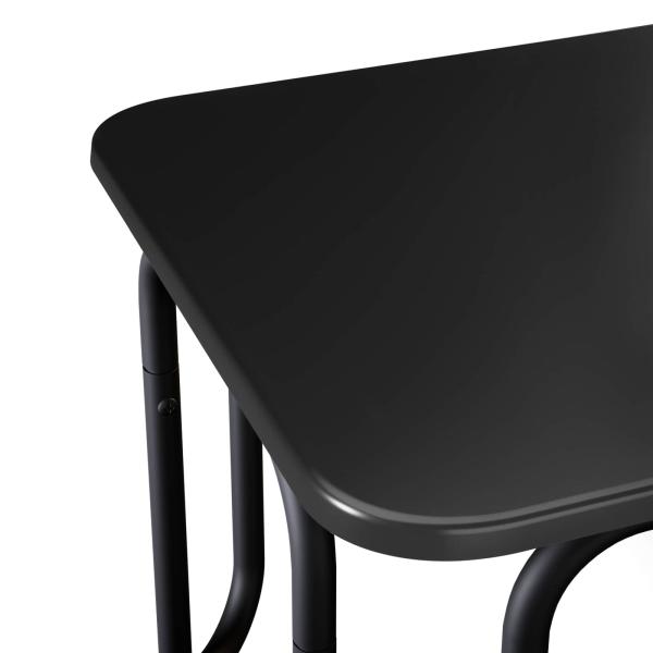 Couchtisch Schwarz 100 x 50 x 45 cm Holzwerkstoff