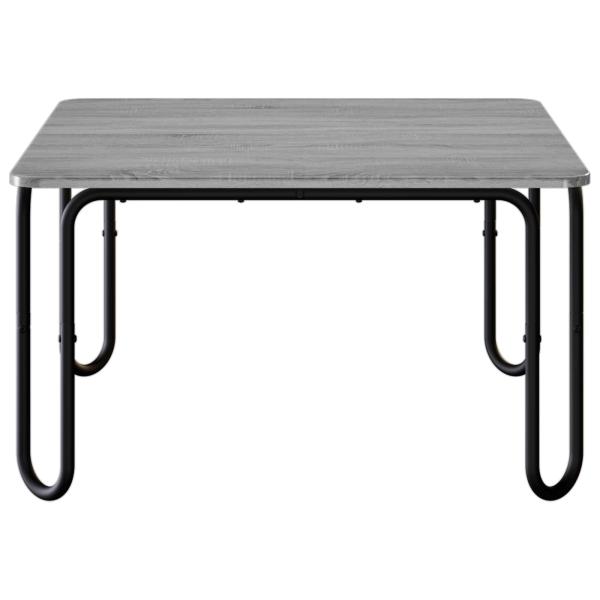 Couchtisch Grau Sonoma 79,5 x 79,5 x 45 cm Holzwerkstoff