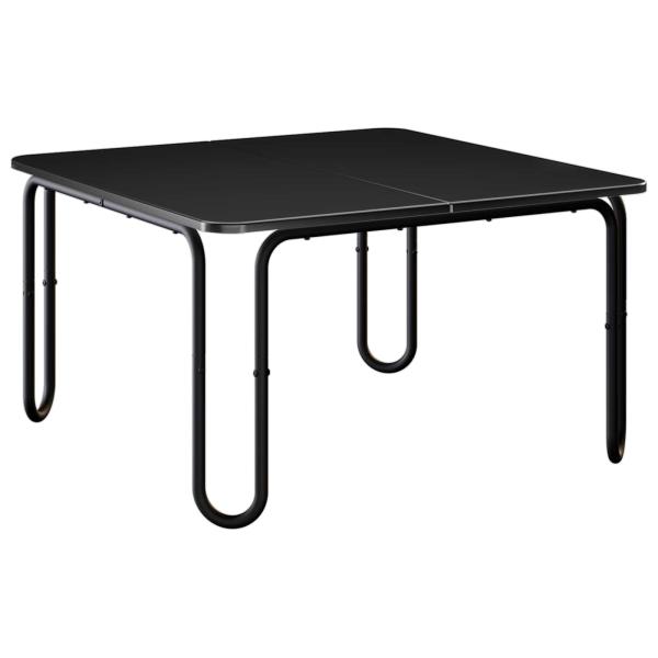 Couchtisch Schwarz 100 x 100 x 45 cm Holzwerkstoff