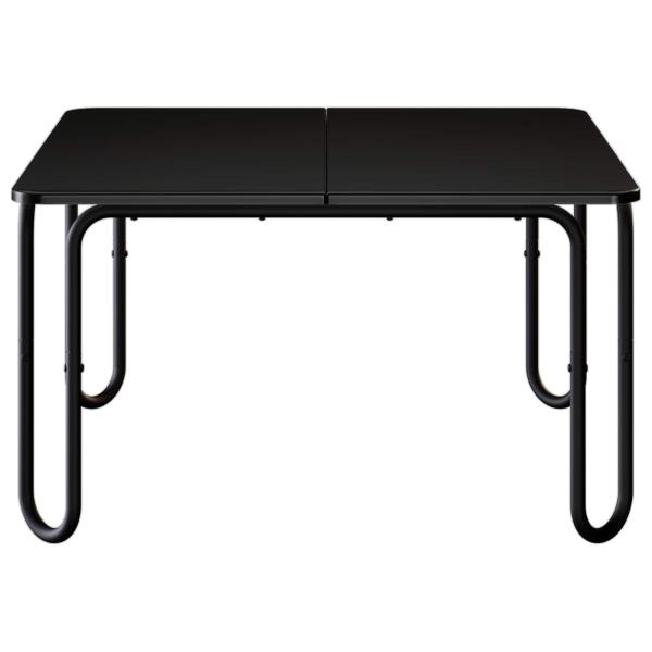 Couchtisch Schwarz 100 x 100 x 45 cm Holzwerkstoff