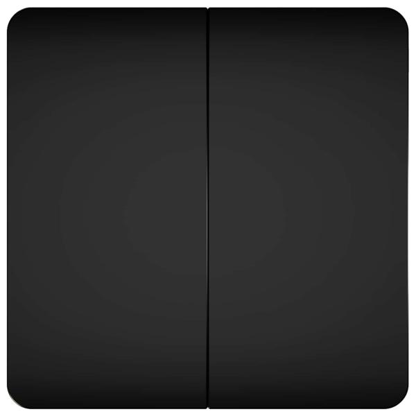 Couchtisch Schwarz 100 x 100 x 45 cm Holzwerkstoff