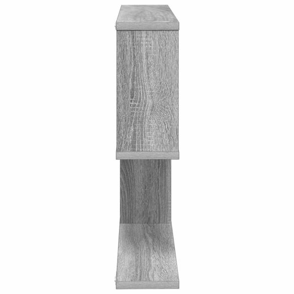 Wandregal Sonoma-Grau 100 x 12 x 50,5 cm Holzwerkstoff