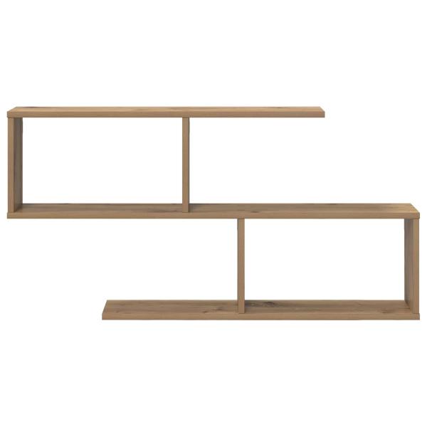 Wandregal Artisan-Eiche 100 x 12 x 50,5 cm Holzwerkstoff
