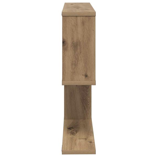 Wandregal Artisan-Eiche 100 x 12 x 50,5 cm Holzwerkstoff