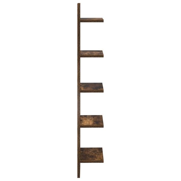 Wandregal Räuchereiche 22 x 15 x 100 cm Holzwerkstoff