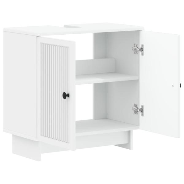 Waschbeckenschrank UTRECHT Weiß 59,5 x 31,5 x 59 cm