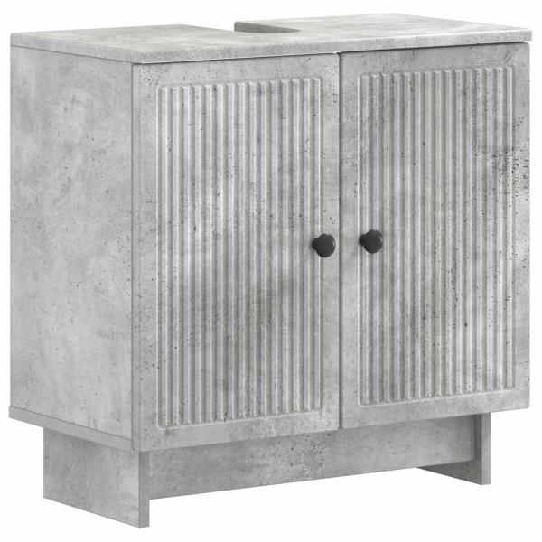 Waschbeckenschrank EDE Betongrau 59,5 x 31,5 x 59 cm