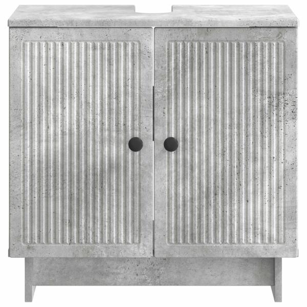 Waschbeckenschrank EDE Betongrau 59,5 x 31,5 x 59 cm