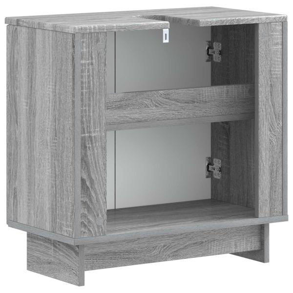 Waschbeckenschrank EDE Sonoma-Grau 59,5 x 31,5 x 59 cm