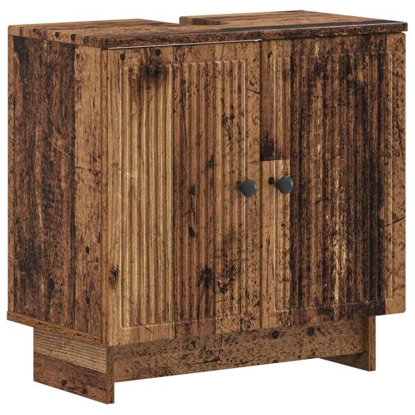 ARDEBO.de - Waschbeckenschrank EDE Altholz 59,5 x 31,5 x 59 cm
