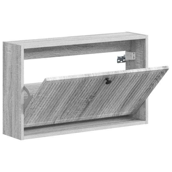 Wandmontierter Schuhschrank EDE 71 x 17 x 43 cm Holzwerkstoff