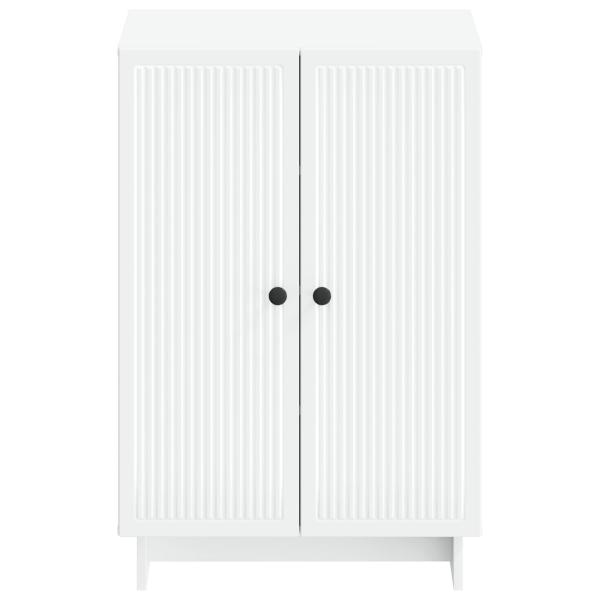 Schuhschrank EDE 59,5 x 39,5 x 90 cm Holzwerkstoff Weiß