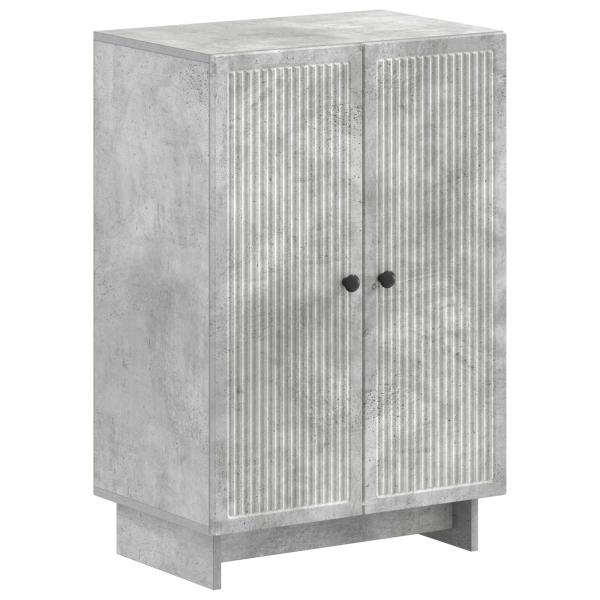Schuhschrank EDE 59,5 x 39,5 x 90 cm Holzwerkstoff Betongrau