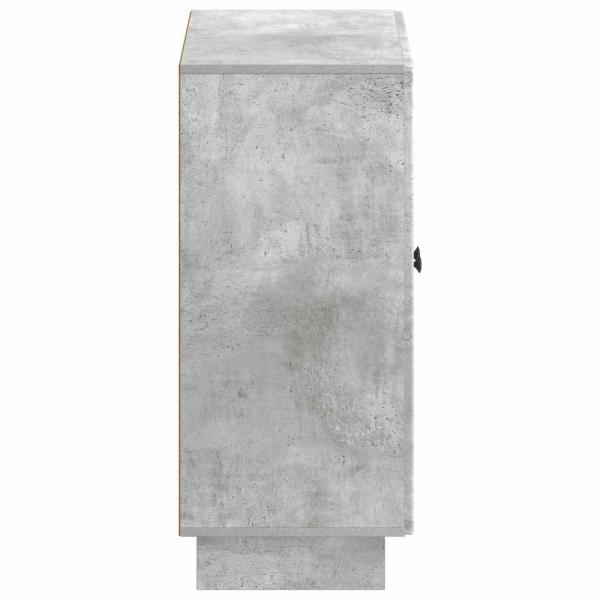Schuhschrank EDE 59,5 x 39,5 x 90 cm Holzwerkstoff Betongrau