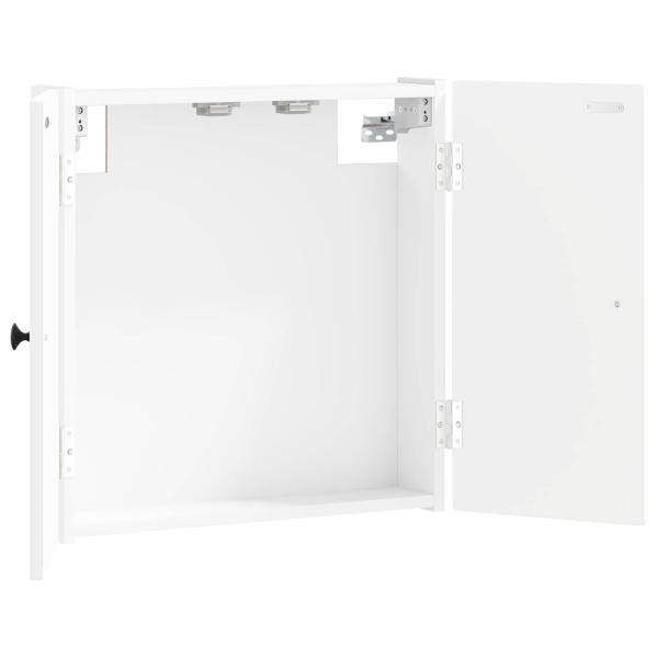 Dartboard Schrank EDE Wei? 52,5 x 10,5 x 53,5 cm Holzwerkstoff