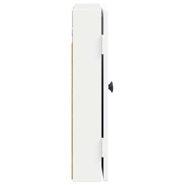 Dartboard Schrank EDE Wei? 52,5 x 10,5 x 53,5 cm Holzwerkstoff