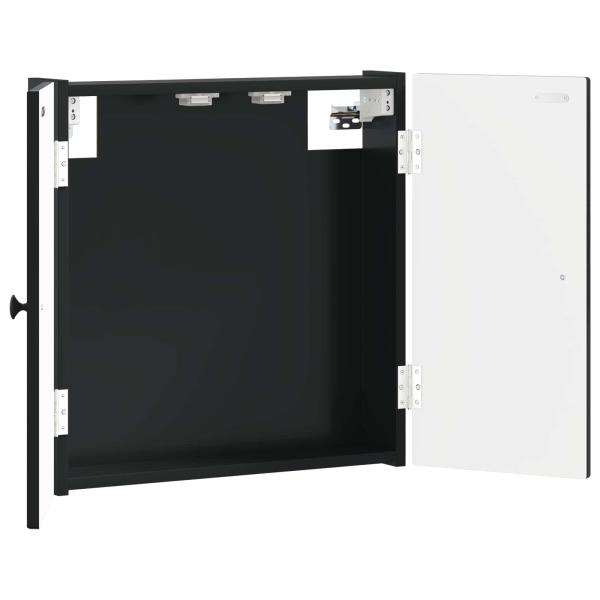 Dartboard Schrank EDE Schwarz 52,5 x 10,5 x 53,5 cm