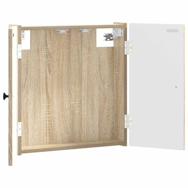 Dartboard Schrank EDE Sonoma-Eiche 52,5 x 10,5 x 53,5 cm
