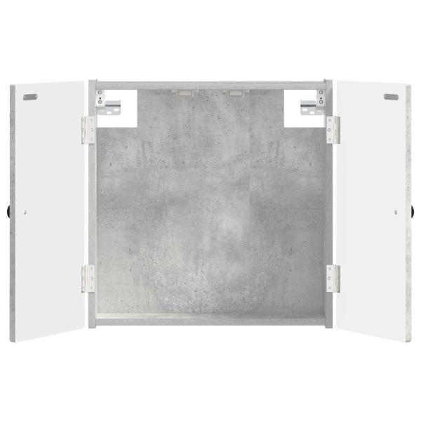 Dartboard Schrank EDE Betongrau 52,5 x 10,5 x 53,5 cm