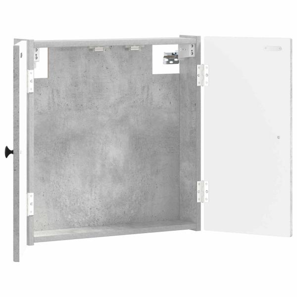 Dartboard Schrank EDE Betongrau 52,5 x 10,5 x 53,5 cm