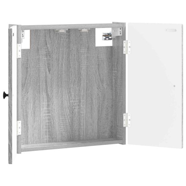 Dartboard Schrank EDE Sonoma-Grau 52,5 x 10,5 x 53,5 cm