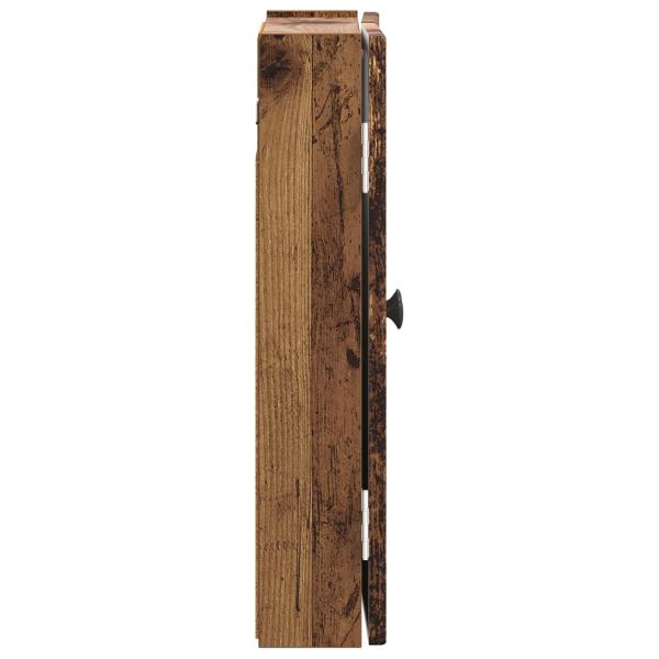 Dartboard Schrank EDE Altholz 52,5 x 10,5 x 53,5 cm