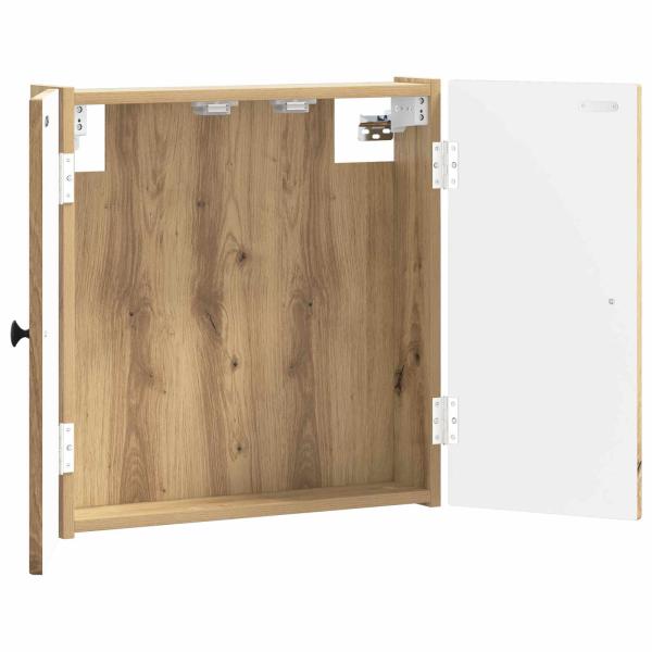 Dartboard Schrank EDE Artisan-Eiche 52,5 x 10,5 x 53,5 cm