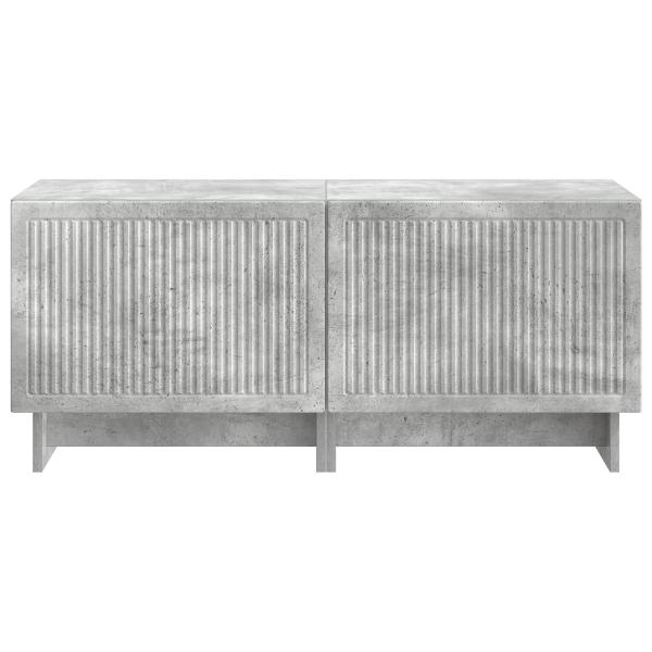 TV-Schrank Betongrau Holzwerkstoff
