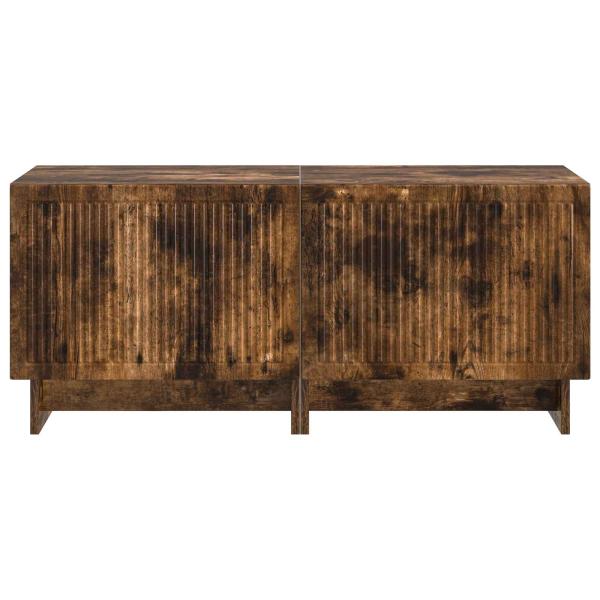 TV-Schrank Raucheiche Holzwerkstoff