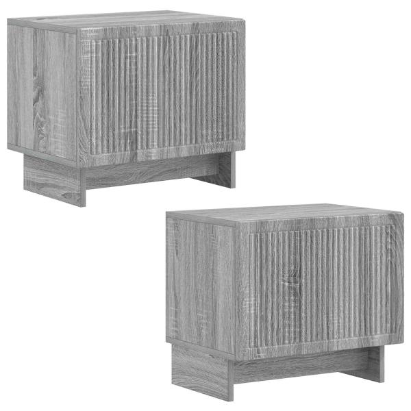 TV-Schrank Sonoma-Grau Holzwerkstoff