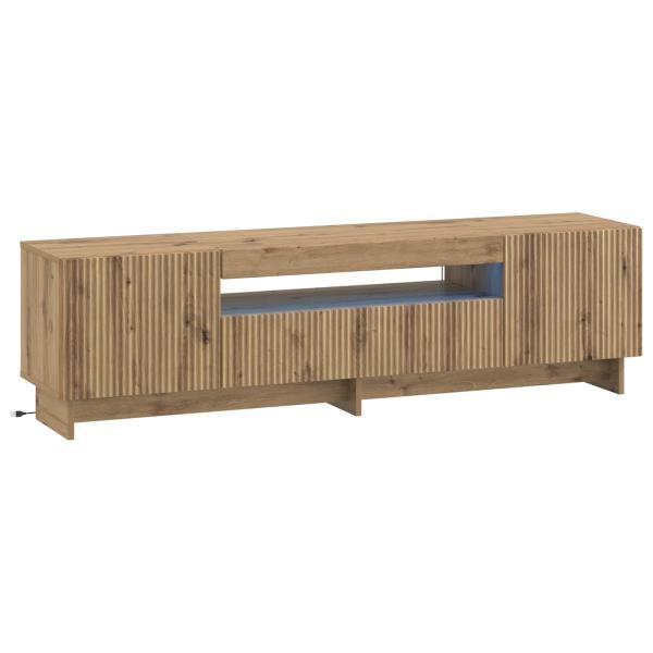 LED-TV-Schrank EDE 153 x 35 x 43 cm Artisan-Eiche Holzwerkstoff