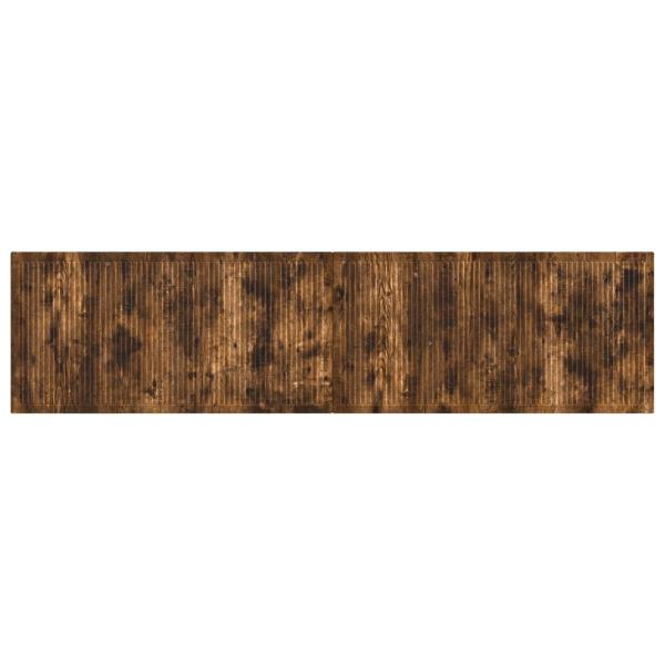 Wandmontiertes Kopfteil EDE Raucheiche Holzwerkstoff