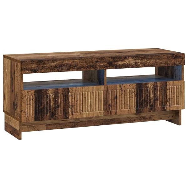 LED-TV-Schrank EDE 100 x 35 x 43 cm Altholz Holzwerkstoff