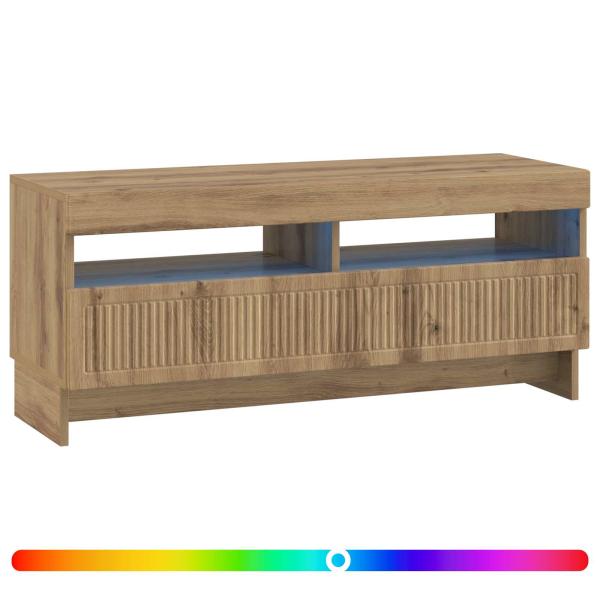 LED-TV-Schrank EDE 100 x 35 x 43 cm Artisan-Eiche Holzwerkstoff