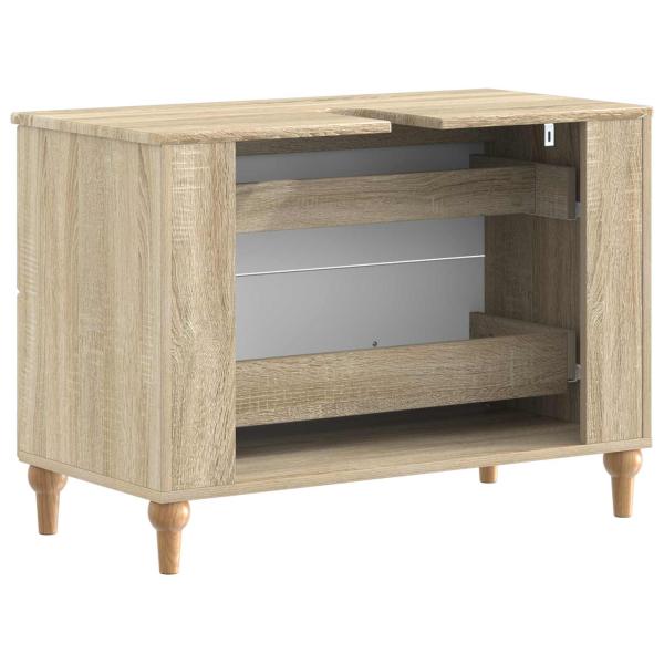 Waschbeckenschrank ALKMAAR Sonoma-Eiche 82 x 41 x 59 cm